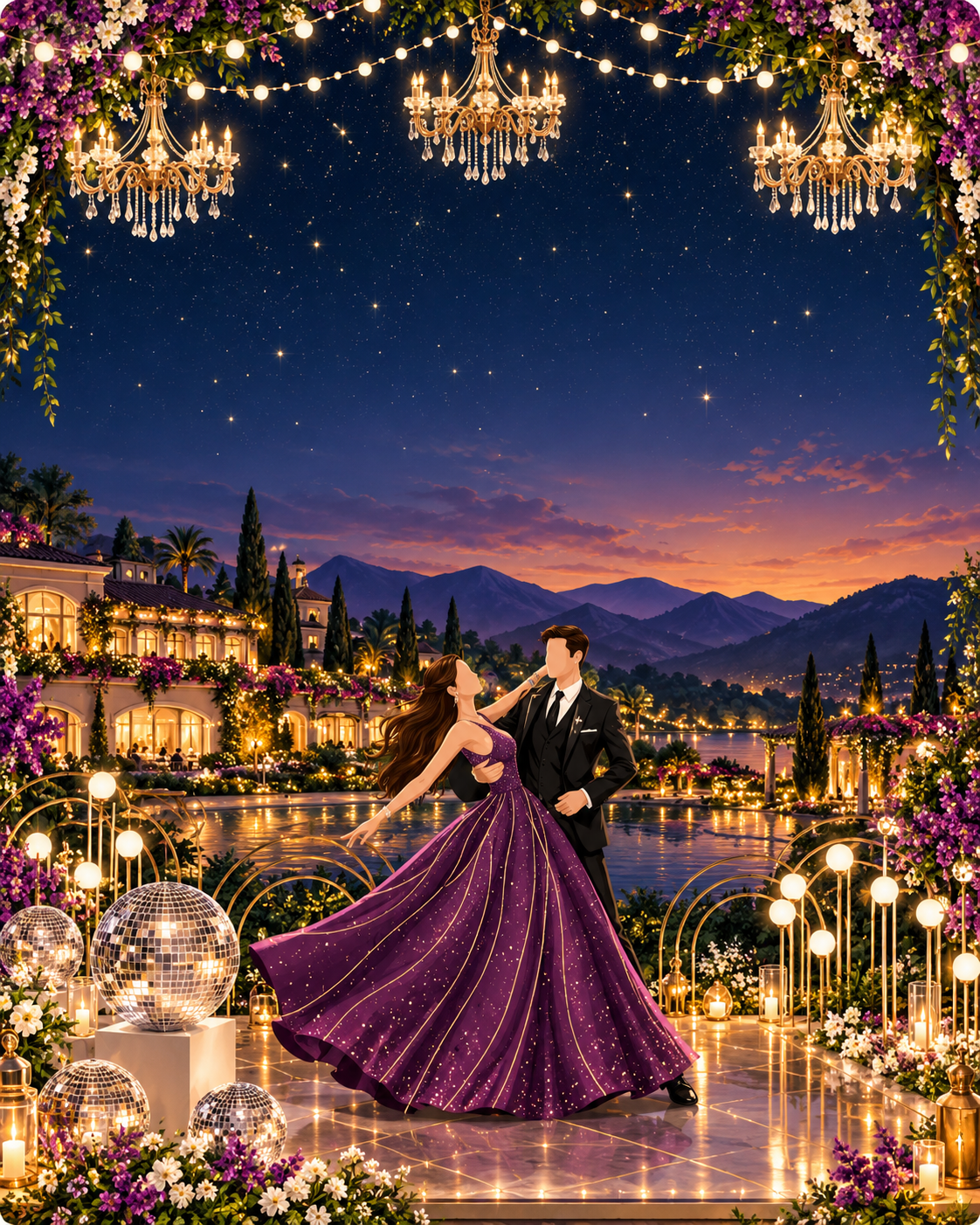 Twilight Sangeet dance